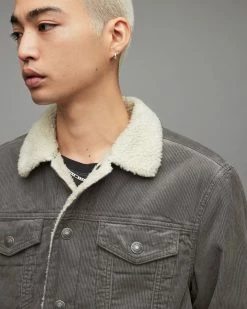 Deals 🧨 Bate Corduroy Jacket Iris Grey 🔔 -Cheap Women's Dresses Store MA002X 7808 6