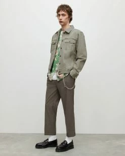 Flash Sale 👏 Arona Trucker Jacket Soft Green 👍 -Cheap Women's Dresses Store MA006Y 6845 4