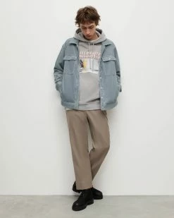 New 🛒 Castleford Corduroy 👕 Shirt Como Blue 👏