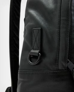 Best Pirce 🤩 Carabiner Leather 🎒 Backpack Black 😉 -Cheap Women's Dresses Store MB519X 5 6