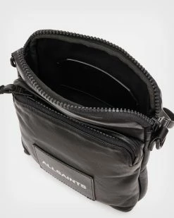 Budget ❤️ Falcon Crossbody Pouch Bag Black ⭐ -Cheap Women's Dresses Store MB535X 5 3