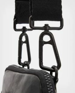 Budget ❤️ Falcon Crossbody Pouch Bag Black ⭐ -Cheap Women's Dresses Store MB535X 5 5