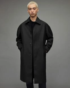 Cheap ✨ Lester Oversized 🧥 Coat Black 👍 -Cheap Women's Dresses Store MC013X 5 4