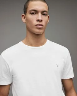 Top 10 🔔 Tonic Crew T-Shirt 3 Pack OPTIC/BLACK/GREY 👍 -Cheap Women's Dresses Store MD082J 5111 5