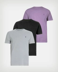 Best deal ⭐ Ossage Crew T-Shirt 3 Pack LILAC/GREY/BLK ✨