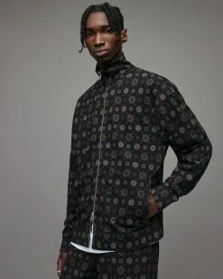 Brand new 🛒 Flynn Zip Through Jacket Jet Black 🌟