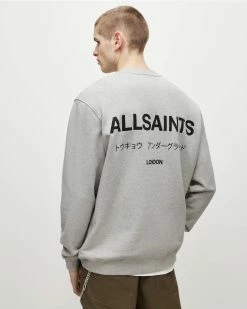 Buy 🥰 Underground Crew Sweatshirt Grey Marl 🥰 -Cheap Women's Dresses Store MG266Y 107 6