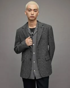 Cheap ⌛ Bardon Tweed Blazer Black/White ❤️ -Cheap Women's Dresses Store MJ031X 250 5