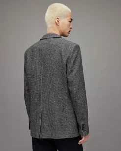 Cheap ⌛ Bardon Tweed Blazer Black/White ❤️ -Cheap Women's Dresses Store MJ031X 250 6