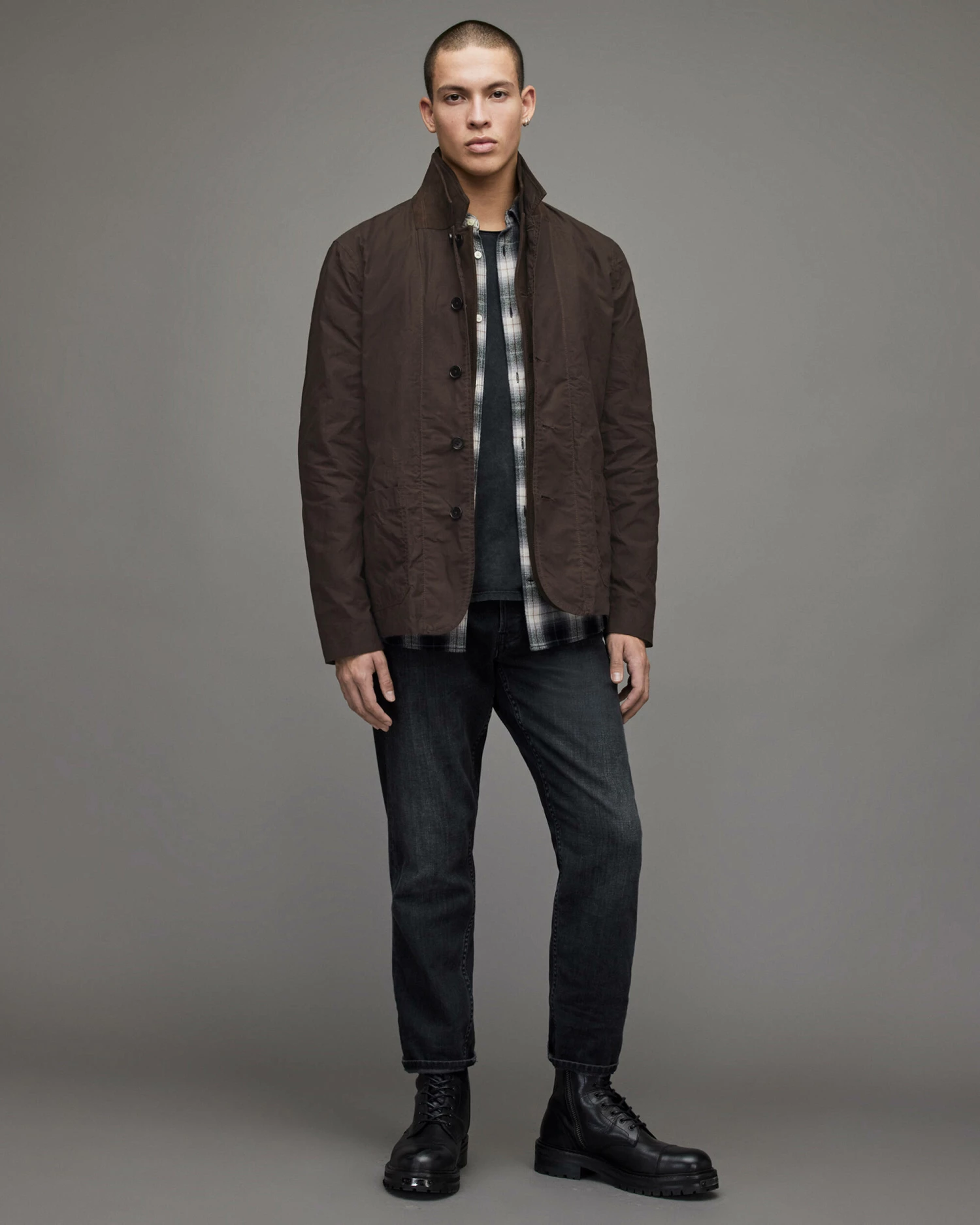 Coupon π Olin Double Layered Blazer Dark Brooklyn Brown βοΈ 3 Coupon π Olin Double Layered Blazer Dark Brooklyn Brown βοΈ - Image 3