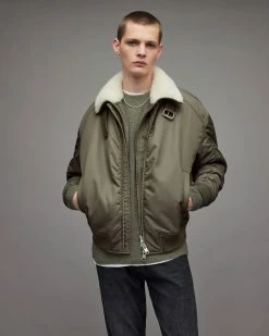 Cheapest 😀 Torio Bomber Jacket Deep Khaki 💯
