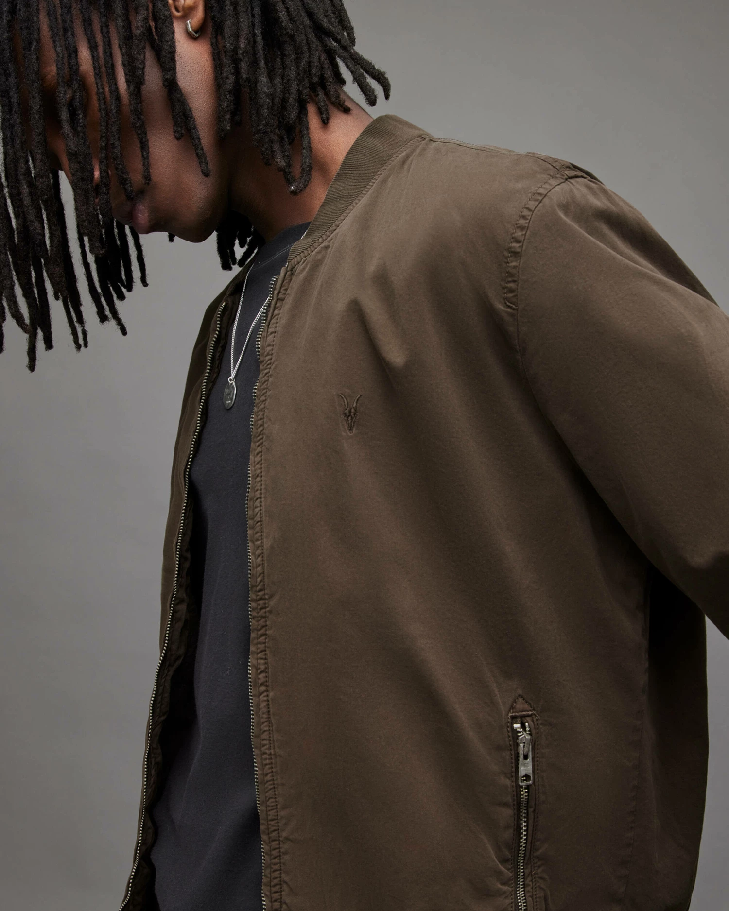 Brand new 🌟 Lows Bomber Jacket Chocolate Brown ❤️ 2 Brand new 🌟 Lows Bomber Jacket Chocolate Brown ❤️ - Image 2