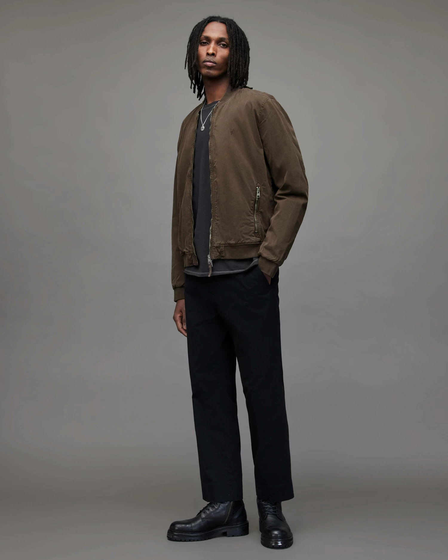 Brand new 🌟 Lows Bomber Jacket Chocolate Brown ❤️ 3 Brand new 🌟 Lows Bomber Jacket Chocolate Brown ❤️ - Image 3