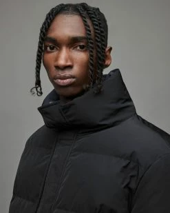 Deals 😍 Novern Reversible Puffer Jacket BLACK/COMMAND BLUE 👏 -Cheap Women's Dresses Store MJ120X 7944 5