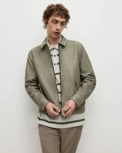 Flash Sale ๐ Toni Leather Jacket Soft Green ๐