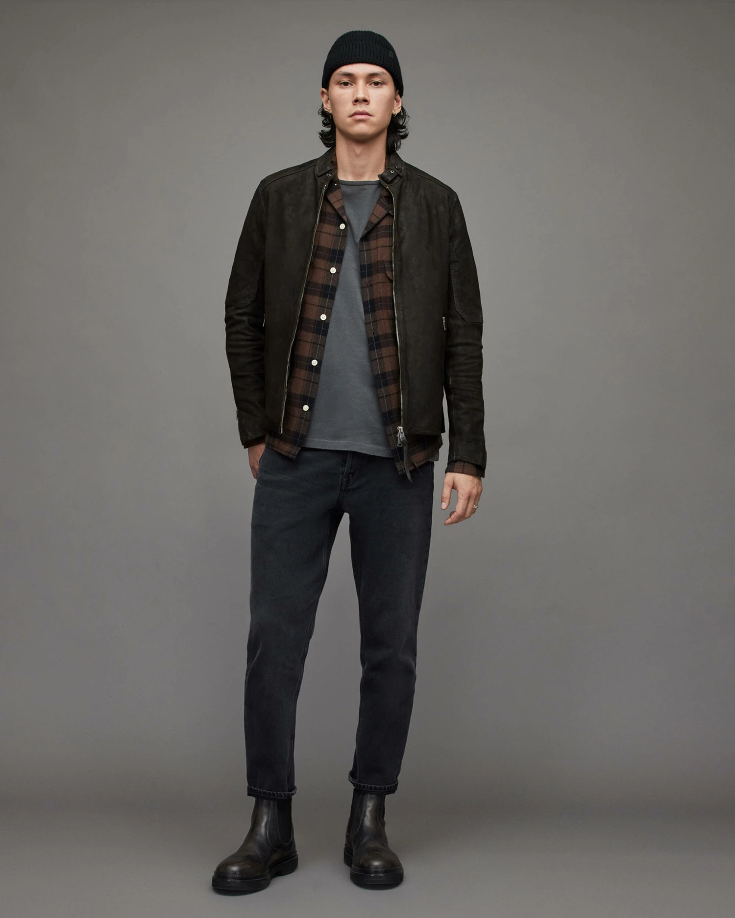 New π Cora Suede Jacket Anthracite Grey π 3 New π Cora Suede Jacket Anthracite Grey π - Image 3