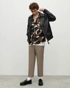 Best reviews of 🤩 Milo Leather Biker Jacket Black 😉 -Cheap Women's Dresses Store ML025N 5 3