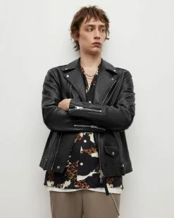 Best reviews of 🤩 Milo Leather Biker Jacket Black 😉 -Cheap Women's Dresses Store ML025N 5 5