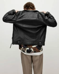 Best reviews of 🤩 Milo Leather Biker Jacket Black 😉 -Cheap Women's Dresses Store ML025N 5 6