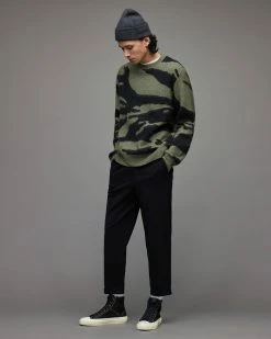 Coupon ❤️ Rein Cropped Slim Trousers Black 🔔