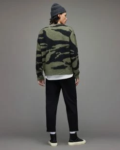 Coupon ❤️ Rein Cropped Slim Trousers Black 🔔 -Cheap Women's Dresses Store MM052V 5 6