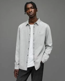 Best reviews of 🤩 Gleason Ramskull Denim 👚 Shirt Grey 🔔