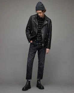 Brand new ⭐ Eastburn Corduroy Checked 👚 Shirt Black 🌟 -Cheap Women's Dresses Store MS008X 5 5