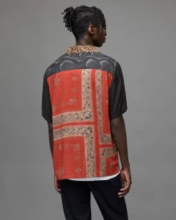 Coupon ❤️ Neos Mixed Pattern 👕 Shirt Blue 😉 -Cheap Women's Dresses Store MS096Y 8 5