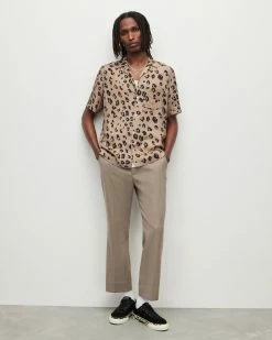 New π Manado Leopard Print π Shirt Beige π 8 New π Manado Leopard Print π Shirt Beige π -Cheap Women's Dresses Store MS123Y 22 3