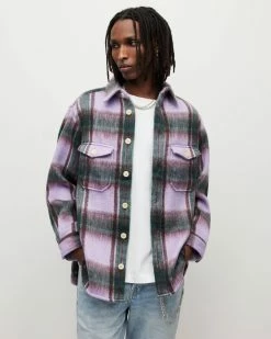 New π Zeiser Checked π Shirt Cold Lilac π€©