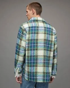 Best Pirce 😀 Yonkers Checked 👚 Shirt Ecru ❤️ -Cheap Women's Dresses Store MS149X 35 6