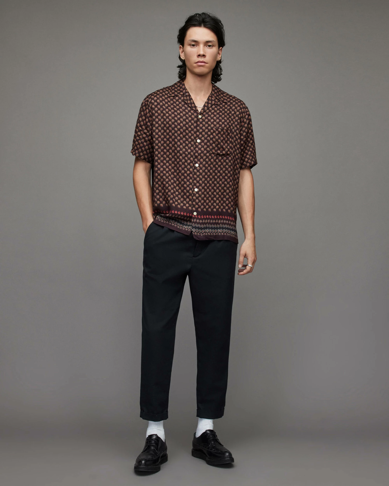 Deals π Ignis Paisley π Shirt Beaujolas Red 𧨠4 Deals π Ignis Paisley π Shirt Beaujolas Red 𧨠- Image 4