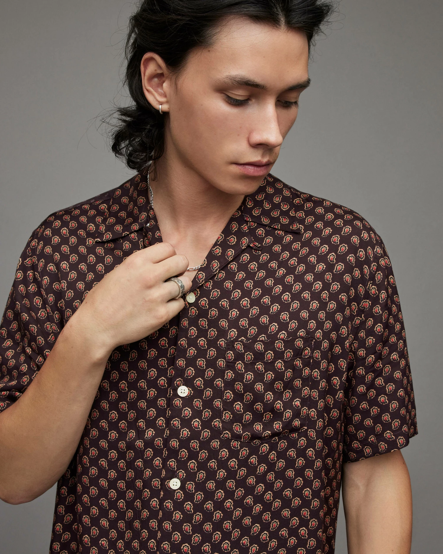 Deals π Ignis Paisley π Shirt Beaujolas Red 𧨠6 Deals π Ignis Paisley π Shirt Beaujolas Red 𧨠- Image 6