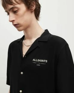 Discount 🔥 Underground 👚 Shirt JET BLACK/ECRU ⌛ -Cheap Women's Dresses Store MS209Y 4704 5