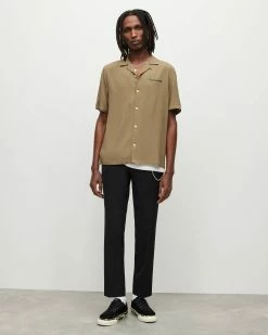 Deals ✔️ Underground 👚 Shirt KHAKI BROWN/JT BLK 👏 -Cheap Women's Dresses Store MS210Y 8503 4