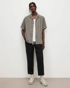 Budget 🌟 Glendale Checked 👕 Shirt Pale Taupe 🛒 -Cheap Women's Dresses Store MS232W 6877 5