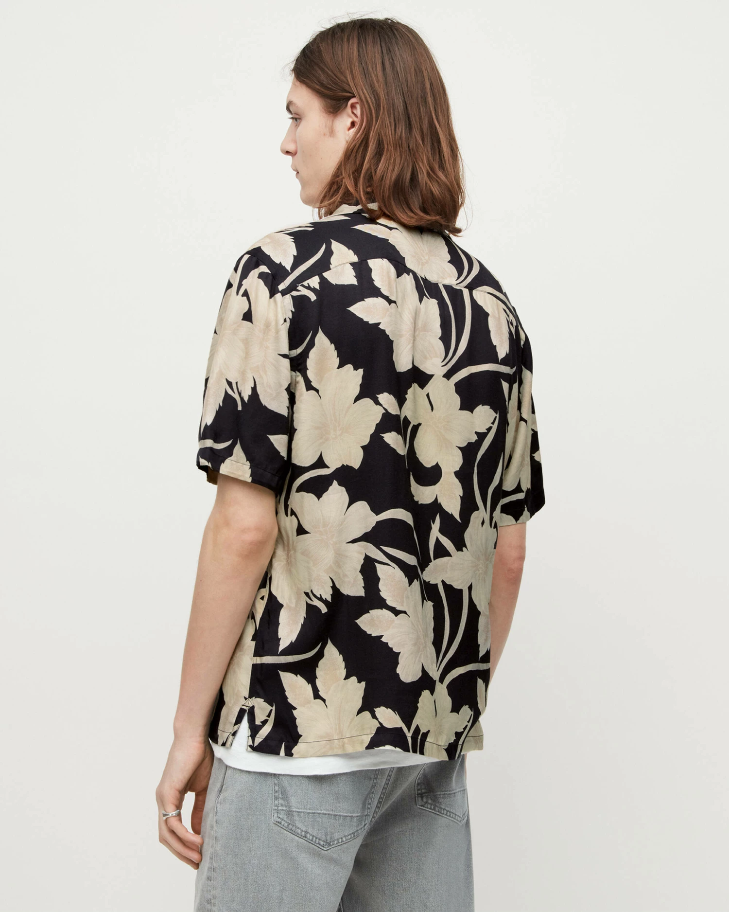 Cheapest π₯ Giardino Floral π Shirt Jet Black π₯ 4 Cheapest π₯ Giardino Floral π Shirt Jet Black π₯ - Image 4