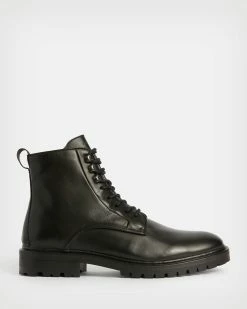 Promo β Laker Leather π₯Ύ Boots Black βοΈ