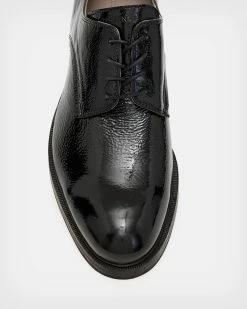 Best Pirce 🛒 Apollo Patent Leather Derby 👟 Shoes Black 😀 -Cheap Women's Dresses Store MZ563X 5 3