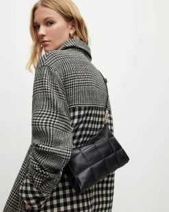 Cheap 🧨 Eve Leather Quilted Crossbody Bag Black 🥰