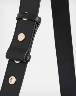 Flash Sale 🔔 Sheringham Leather Quilted Shoulder Bag Black 😀 -Cheap Women's Dresses Store WB009Y 5 6