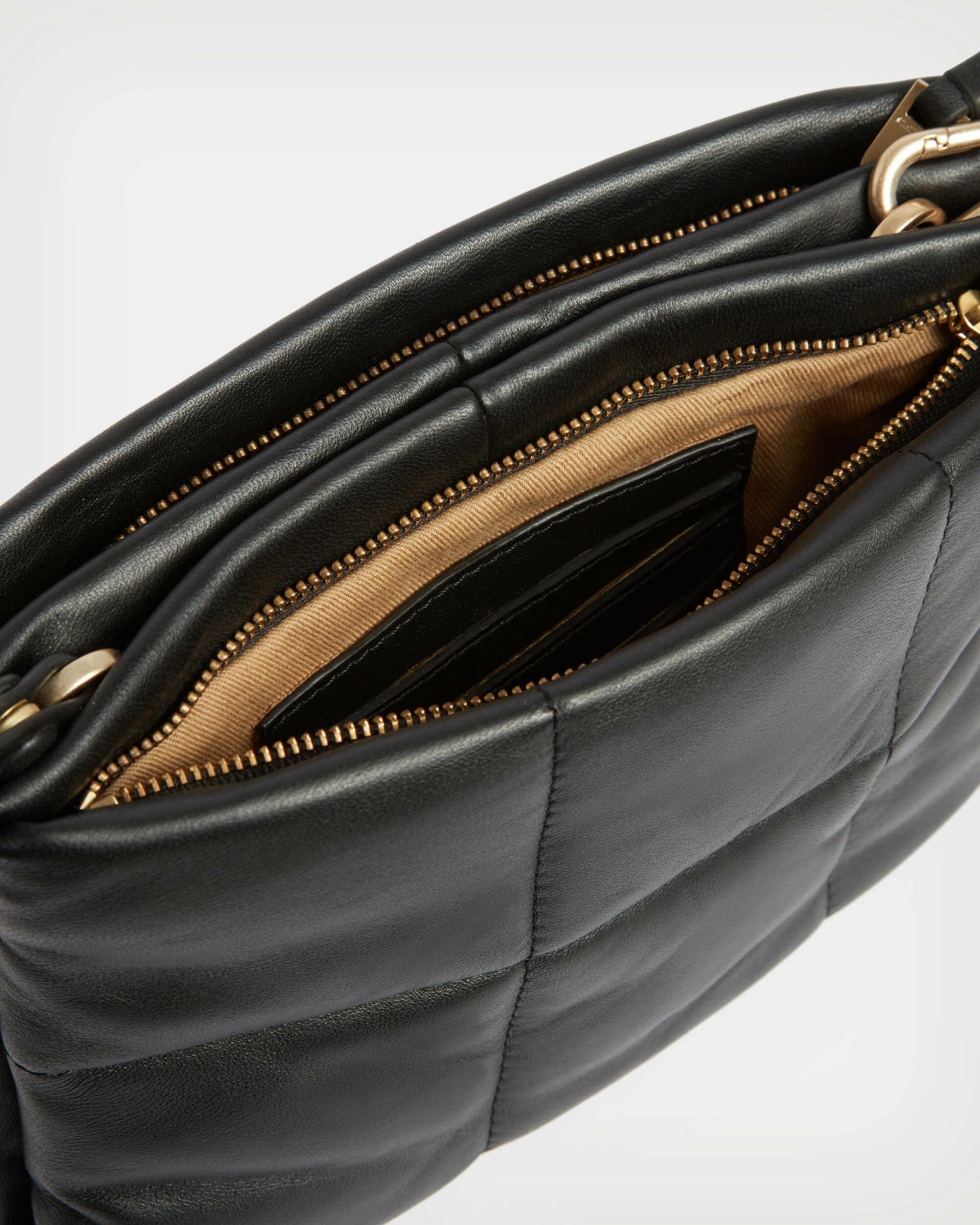 Flash Sale π Mila Quilted Leather Pouch Crossbody Bag Black π 3 Flash Sale π Mila Quilted Leather Pouch Crossbody Bag Black π - Image 3