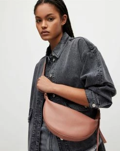 Brand new ✨ Half Moon Leather Crossbody Bag Black 🔥