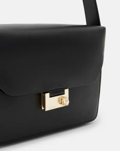 Discount ✨ Etienne Leather Shoulder Bag Black ⌛ -Cheap Women's Dresses Store WB510Y 5 4