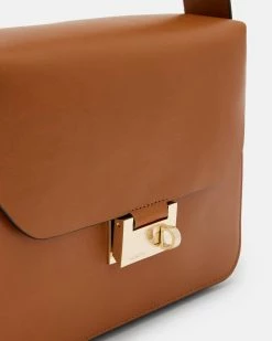 Coupon 🌟 Etienne Leather Shoulder Bag Black 🥰 -Cheap Women's Dresses Store WB510Y 8249 5