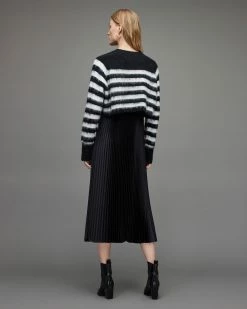 Promo ✔️ Josie 2-In-1 👗 Dress Black/Cream ✔️ -Cheap Women's Dresses Store WD057X 394 6