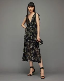 Best deal 💯 Maia Viola Embellished 👗 Dress Black 🤩 -Cheap Women's Dresses Store WD066X 5 4