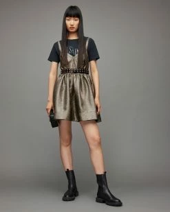 Discount ๐คฉ Aimsie ๐ Dress Gold ๐ 9 Discount ๐คฉ Aimsie ๐ Dress Gold ๐ -Cheap Women's Dresses Store WD095X 79 4