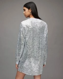 New 🥰 Juela Mini Sequin 👗 Dress Black 🎁 -Cheap Women's Dresses Store WD167W 34 6