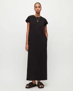 Promo 🤩 Anna Maxi 👗 Dress Black 🎁 -Cheap Women's Dresses Store WD311W 5 3